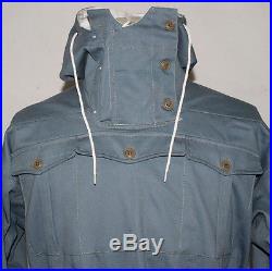 Wwii German Mouse Grey And White Reversible Mountain Anorak Smock Xl-32472