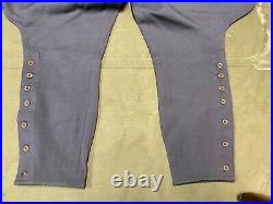 Wwii German Officer M1935 Gabardine Breeches- Small 32 Waist