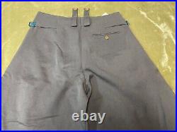 Wwii German Officer M1935 Gabardine Breeches- Small 32 Waist