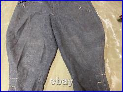 Wwii German Officer M1935 Wool Breeches- 2xlarge 40 Waist