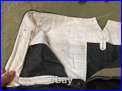 Wwii German Officer M1935 Wool Breeches- 2xlarge 40 Waist