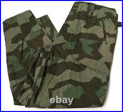 Wwii German Splinter Camo M37 Field Trousers- Size IV (36-38 Waist)