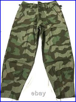 Wwii German Splinter Camo M37 Field Trousers- Size IV (36-38 Waist)