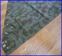 Wwii German Splinter Camo Shleter Half Zelt Zeltbahn