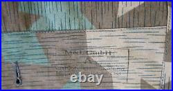 Wwii German Splinter Camo Shleter Half Zelt Zeltbahn