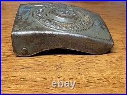 Wwii German Ss Belt Buckle With Rodo Stamp