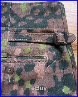 Wwii German Waffen 44 Dot Camo Field Trousers-large