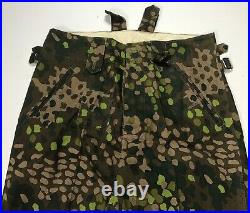 Wwii German Waffen Dot 44 Camo Field Trousers- Size 3 34-36 Waist