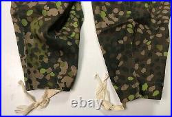 Wwii German Waffen Dot 44 Camo Field Trousers- Size 3 34-36 Waist