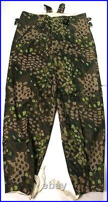 Wwii German Waffen Dot 44 Camo Field Trousers- Size 4, 36-38 Waist