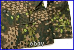 Wwii German Waffen Dot 44 Camo Field Tunic Jacket- Size 2 (38-42r)