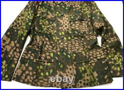 Wwii German Waffen Dot 44 Camo Field Tunic Jacket- Size 2 (38-42r)