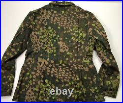 Wwii German Waffen Dot 44 Camo Field Tunic Jacket- Size 2 (38-42r)