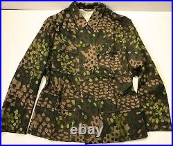 Wwii German Waffen Dot 44 Camo Field Tunic Jacket- Size 3 (42-46r)