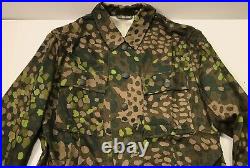 Wwii German Waffen Dot 44 Camo Field Tunic Jacket- Size 3 (42-46r)