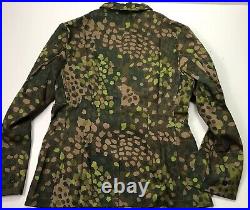 Wwii German Waffen Dot 44 Camo Field Tunic Jacket- Size 3 (42-46r)