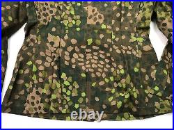 Wwii German Waffen Dot 44 Camo Field Tunic Jacket- Size 3 (42-46r)