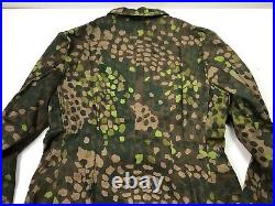 Wwii German Waffen Dot 44 Camo Field Tunic Jacket- Size 3 (42-46r)