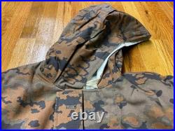 Wwii German Waffen Fall Oak A To White Camo Winter Parka-size 3 (44-48r)