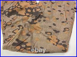 Wwii German Waffen Fall Oak Camo Field Trousers- Size 3 34-36 Waist