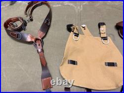 Wwii German Waffen Field Gear Fight Knife, P38 Ammo Equipment Gear Large Lot
