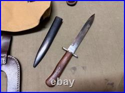 Wwii German Waffen Field Gear Fight Knife, P38 Ammo Equipment Gear Large Lot