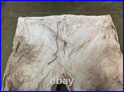 Wwii German Waffen Heer Winter Whitecamo Over Trousers-large, 34-36 Waist
