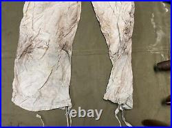 Wwii German Waffen Heer Winter Whitecamo Over Trousers-large, 34-36 Waist