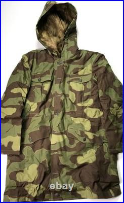 Wwii German Waffen Italian Camo M44 Winter Rabbit Fur Parka-size 1 (38-40r)