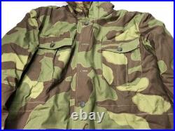 Wwii German Waffen Italian Camo M44 Winter Rabbit Fur Parka-size 3 (44-48r)