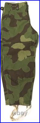Wwii German Waffen Luftwaffe Italian Camo Field Trousers- Size 4 36-38 Waist