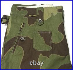 Wwii German Waffen Luftwaffe Italian Camo Field Trousers- Size 4 36-38 Waist