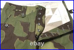 Wwii German Waffen Luftwaffe Italian Camo Field Trousers- Size 4 36-38 Waist