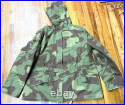 Wwii German Waffen Luftwaffe Italian To White Camo Winter Parka-size 2 (40-44r)