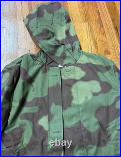 Wwii German Waffen Luftwaffe Italian To White Camo Winter Parka-size 3 (44-48r)
