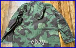 Wwii German Waffen Luftwaffe Italian To White Camo Winter Parka-size 3 (44-48r)