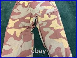 Wwii German Waffen & Luftwaffe M37 Italian Camo Combat Field Trousers-small 32w