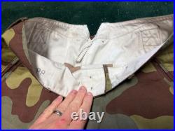 Wwii German Waffen & Luftwaffe M37 Italian Camo Combat Field Trousers-small 32w