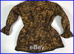 Wwii German Waffen M42 Blurred Edge Camo Reversible Smock- Size V (50-54r)