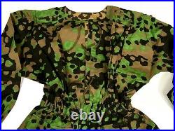 Wwii German Waffen M42 Plane Tree No. 3 Camo Reversible Field Smock- Size 4