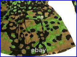 Wwii German Waffen M42 Plane Tree No. 3 Camo Reversible Field Smock- Size 4