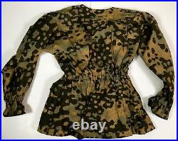 Wwii German Waffen M42 Plane Tree No. 3 Camo Reversible Field Smock- Size 4