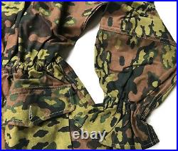 Wwii German Waffen Oak B Camo Reversible Field Smock- Size 1 (38-40r)