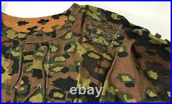 Wwii German Waffen Oak B Camo Reversible Field Smock- Size 1 (38-40r)