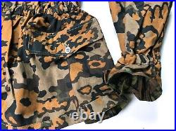 Wwii German Waffen Oak B Camo Reversible Field Smock- Size 1 (38-40r)