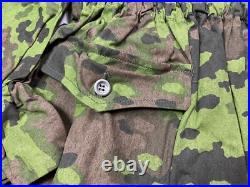 Wwii German Waffen Oak Camo Reversible Field Smock- Size 3 (46-50r)