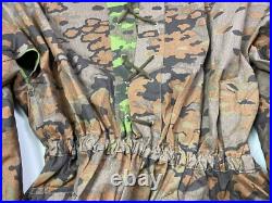 Wwii German Waffen Oak Camo Reversible Field Smock- Size 3 (46-50r)