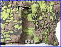 Wwii German Waffen Oak Camo Reversible Field Smock- Size III (44-46r)