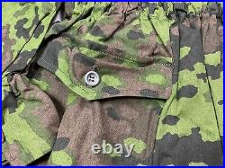 Wwii German Waffen Oak Camo Reversible Field Smock- Size III (44-46r)