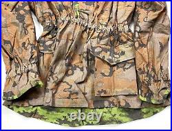 Wwii German Waffen Oak Camo Reversible Field Smock- Size III (44-46r)